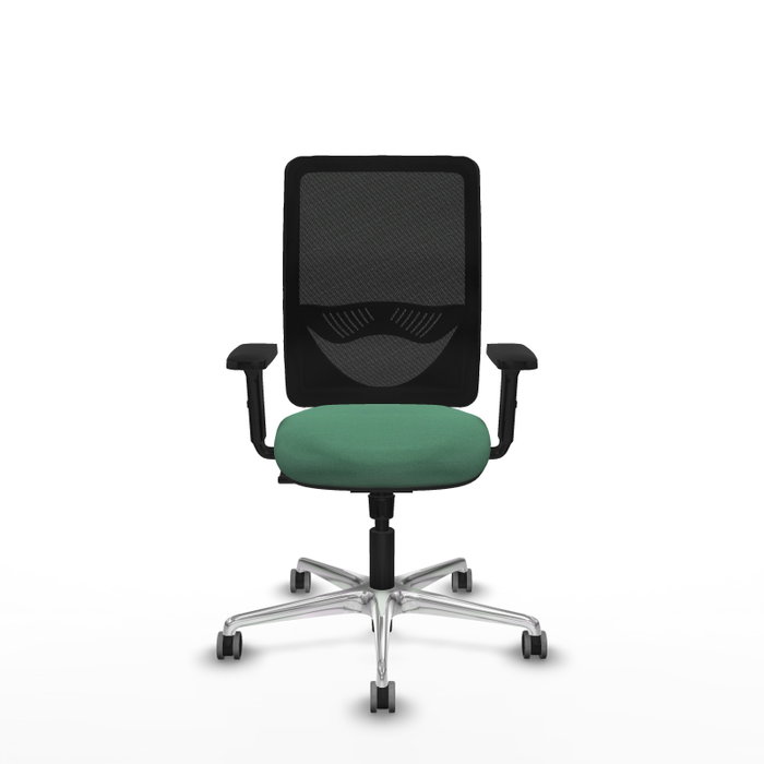 PIQUERAS Y CRESPO Silla de oficina Zulema con mecanismo Sincro, Verde esmeralda y Negro PIQUERAS Y CRESPO Silla de oficina Zulema con mecanismo Sincro, Verde esmeralda y Negro