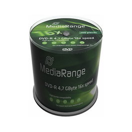 MEDIARANGE 100 x DVD-R 4,7 GB 8x MR442