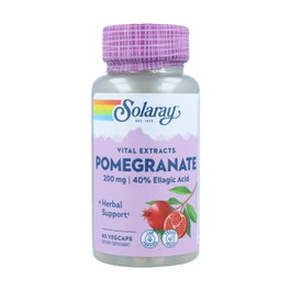 Solaray Pomegranate 200mg 60 Cápsulas