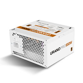 NOX NXURPRO850BZWH Fuente Alimentación 850W 80+Bronze ATX Blanco Ventilador 120mm