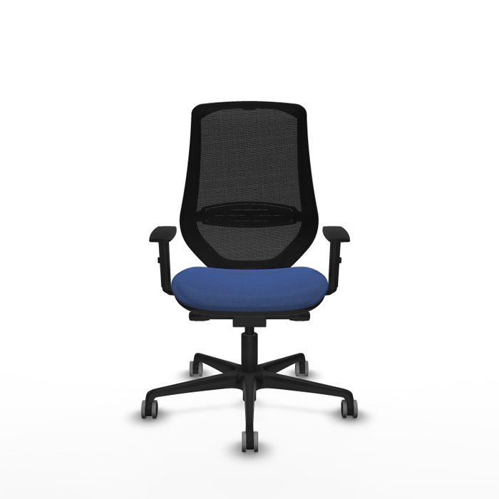 PIQUERAS Y CRESPO Silla de oficina Mardos con mecanismo Sincro/Traslack, Azul marino y Negro PIQUERAS Y CRESPO Silla de oficina Mardos con mecanismo Sincro/Traslack, Azul marino y Negro