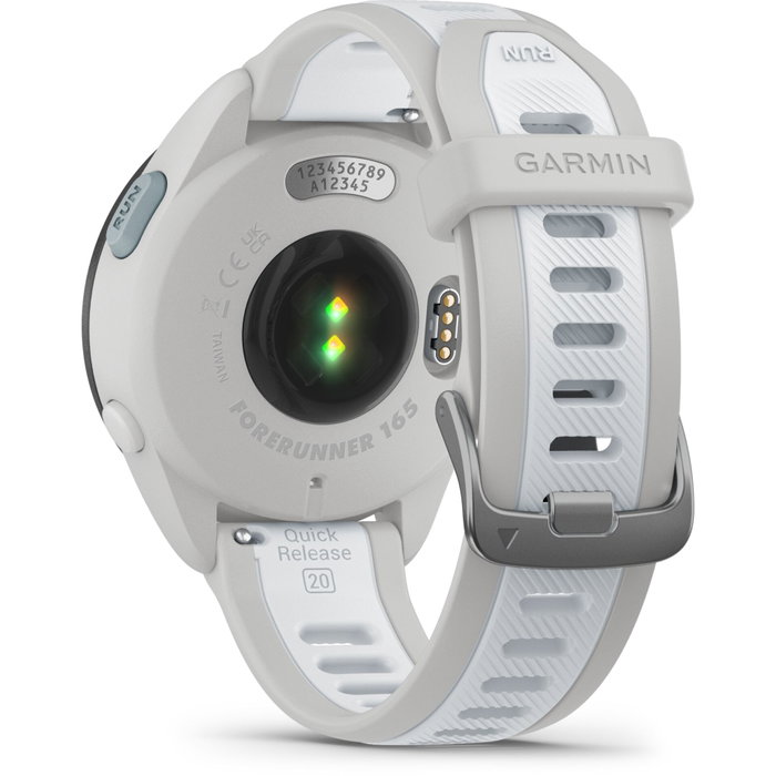 Garmin Forerunner 165, 43 mm, Gris/Blanco