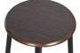 DKD Home Decor Mesa Negro Marron Metal MDF 50 x 84 x 80 cm Set de 3