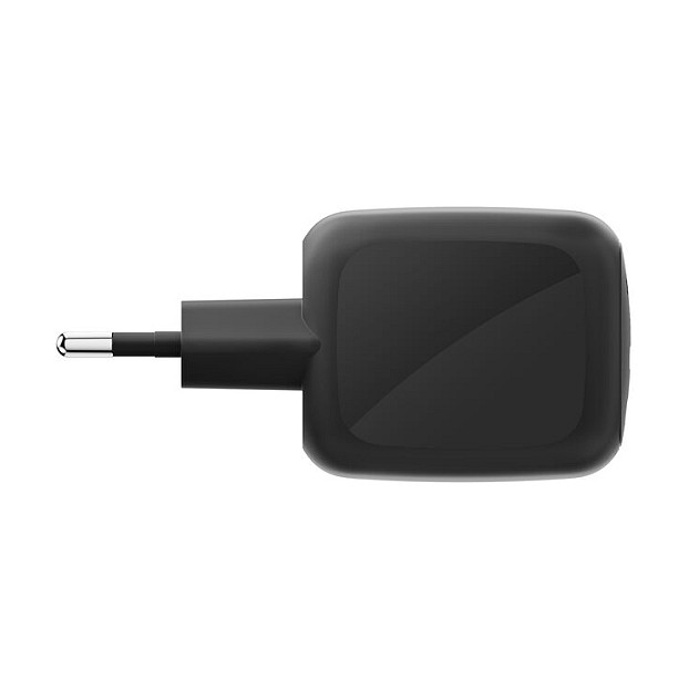 Belkin Cargador USB-C Dual 67W PD + PPS GaN Negro WCH020kqBK