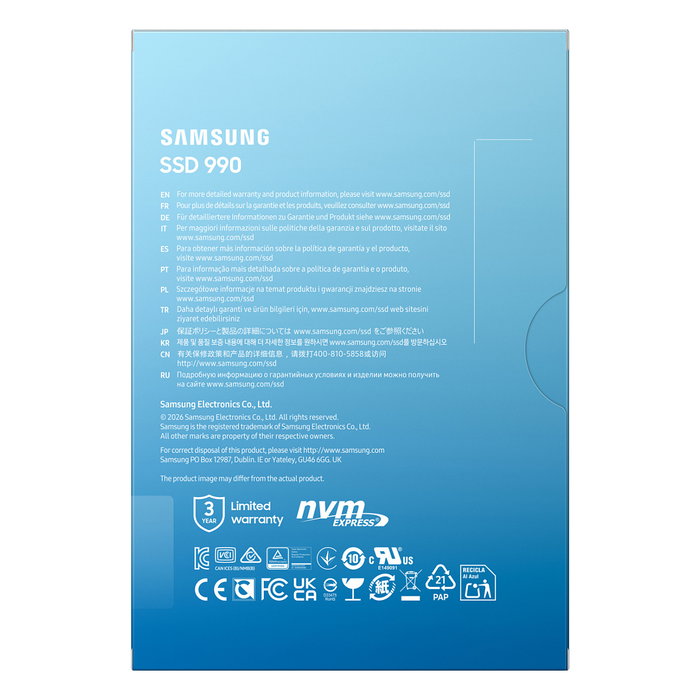 SAMSUNG 990 M.2 NVMe Gen4 2TB