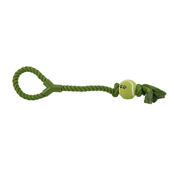 Nayeco Cuerda Dental con Pelota y Asa de 50 cm (Pack de 3 unidades)