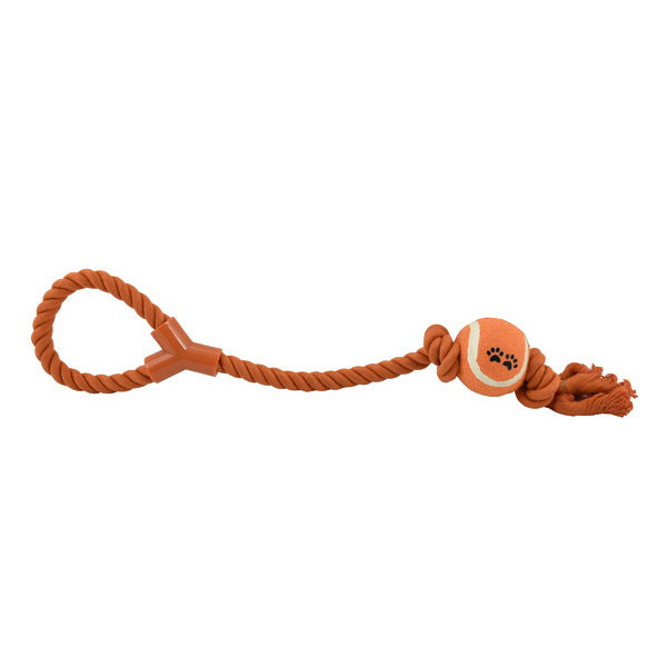 Nayeco Cuerda Dental con Pelota y Asa de 50 cm (Pack de 3 unidades)