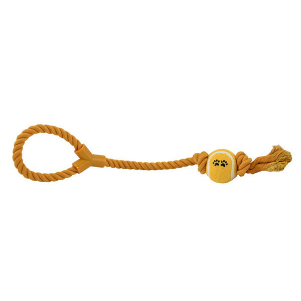 Nayeco Cuerda Dental con Pelota y Asa de 50 cm (Pack de 3 unidades)