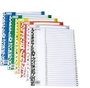 GRAFOPLAS Separadores Numéricos 1-31 Gris Set de 10