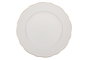 Hermia BNILY24Y2520 Vajilla de 24 Piezas en Porcelana Blanca y Dorada, Apta para Lavavajillas y Microondas, Elegante y Sofisticada