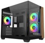 Cooler Master Elite 481 Wood Mini Tower con Vidrio Templado