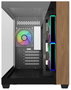 Cooler Master Elite 481 Wood Mini Tower con Vidrio Templado