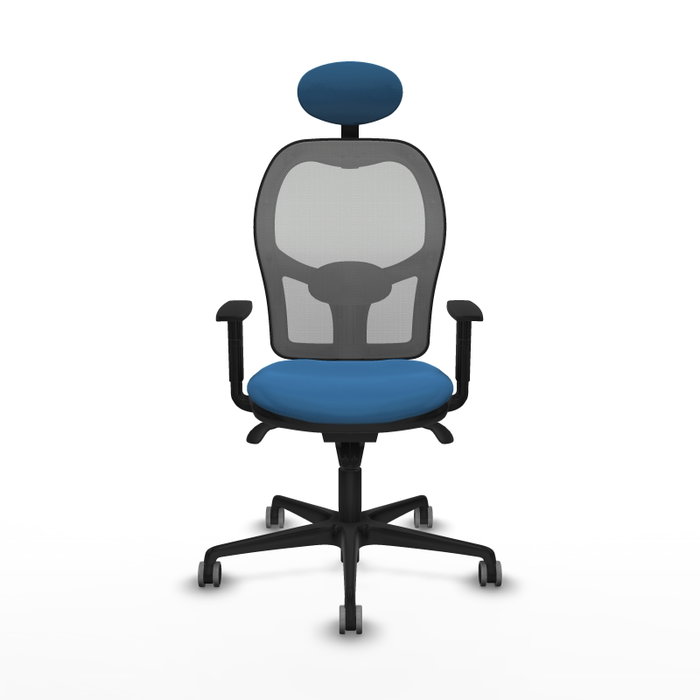 PIQUERAS Y CRESPO Silla de oficina Jorquera Azul claro y Gris PIQUERAS Y CRESPO Silla de oficina Jorquera Azul claro y Gris