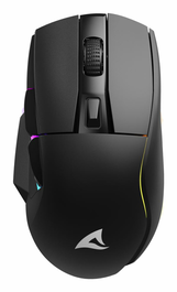 Sharkoon SGM50W Ratón Gaming RF Wireless + USB Type-A Óptico 6400 DPI