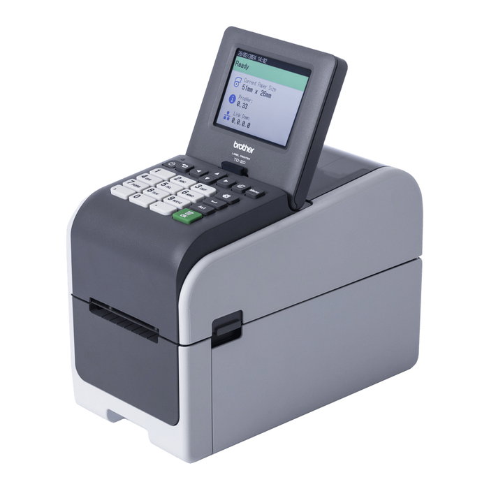 Brother TD-2350DSA203 Impresora de etiquetas y tickets térmica directa profesional con pantalla táctil Brother TD-2350DSA203 Impresora de etiquetas y tickets térmica directa profesional con pantalla táctil