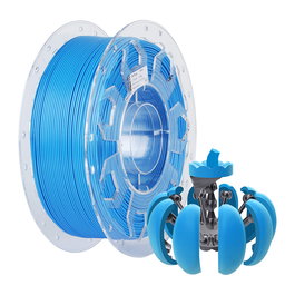 Creality Filamento CR-PLA Azul para Impresora 3D FDM, 1.75 mm, 1 kg, Rollo, RoHS, Alta Resistencia 51000 kPa