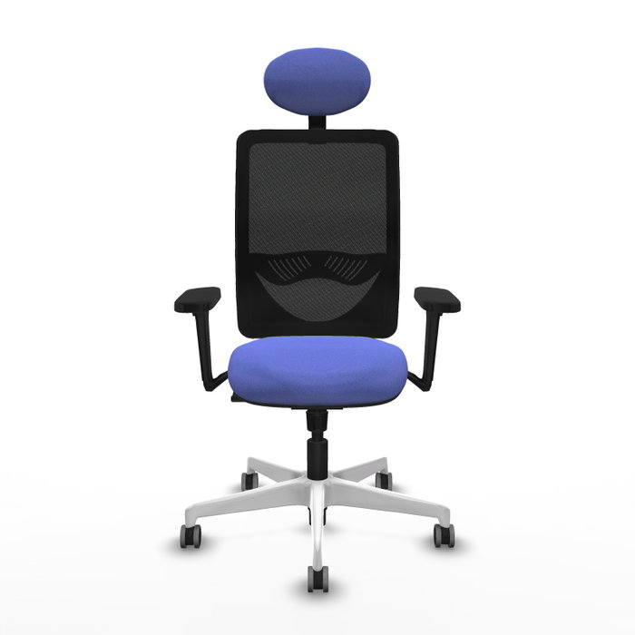 PIQUERAS Y CRESPO Silla de oficina Zulema Azul claro con mecanismo Sincro PIQUERAS Y CRESPO Silla de oficina Zulema Azul claro con mecanismo Sincro