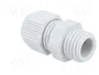 FIBOX Sello aislante M12 1,5 IP68 gris