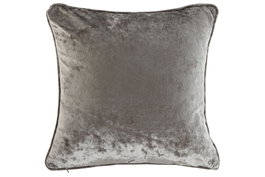 DKD Home Decor Cojin Gris Claro 45 x 45 cm (2 Unidades) Poliester Zipper