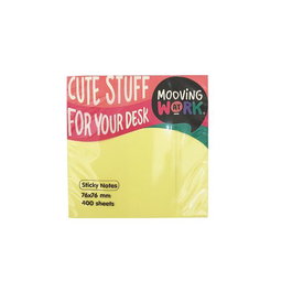 Notas Adhesivas Mooving 400H 76X76 Multicolor