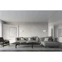 TILA Aplique de Pared SOL-SL.1020 - Lámpara Decorativa de Iluminación Ambiental, Forma Sutil, Color Blanco o Negro
