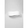 TILA Aplique de Pared SOL-SL.1020 - Lámpara Decorativa de Iluminación Ambiental, Forma Sutil, Color Blanco o Negro