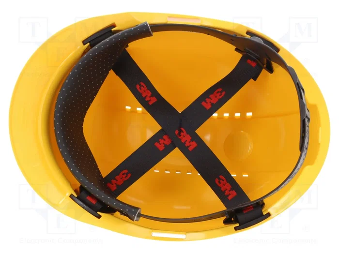 3M Casco protector G3000 ventilado amarillo