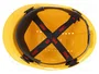 3M Casco protector G3000 ventilado amarillo