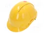 3M Casco protector G3000 ventilado amarillo