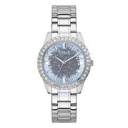 GUESS GW0405L1 con esfera azul y detalles glitter burst