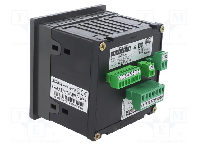 APAR AR682B regulador de temperatura con salida RS485 APAR AR682B regulador de temperatura con salida RS485