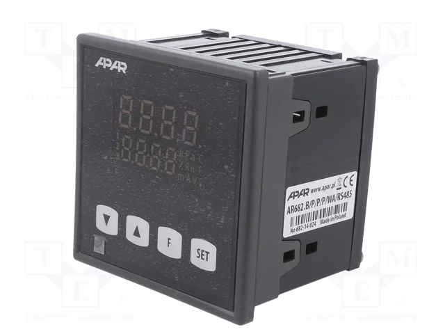 APAR AR682B regulador de temperatura con salida RS485 APAR AR682B regulador de temperatura con salida RS485