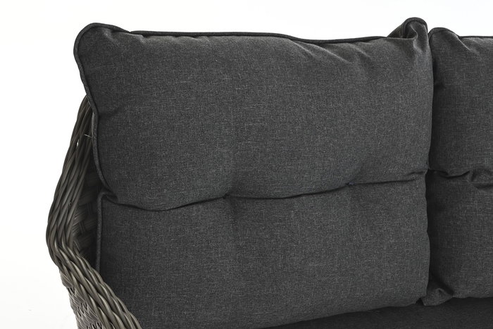 Sofa Terraza Y Jardin DKD Home Decor Marron Claro Gris Claro 72 x 76 x 127 cm Set de 4