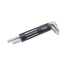 RATIO Juego 8 Llaves Torx Acodada T10-T50