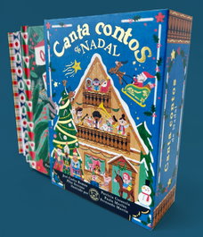 TRIQUETA VERDE, Cantacontos de Nadal (Estuche 4 libros)