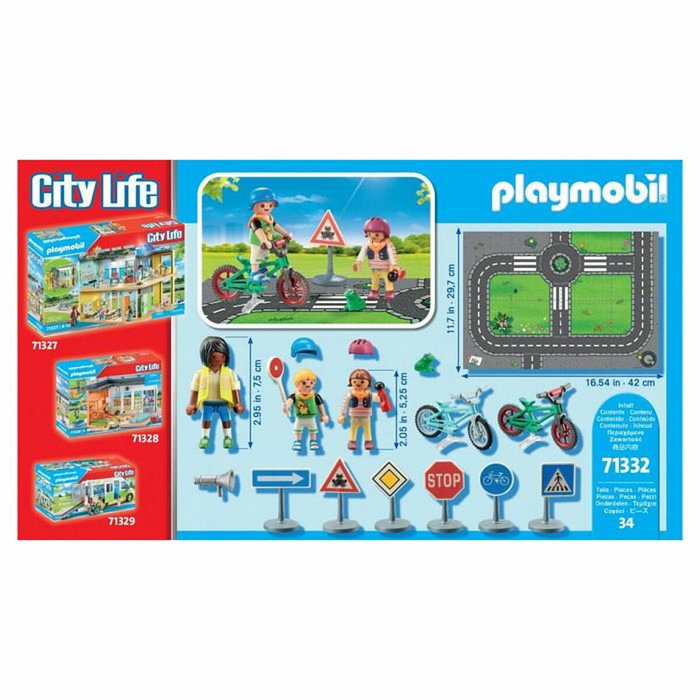 PLAYMOBIL Educación Vial City Life 71332 PLAYMOBIL Educación Vial City Life 71332