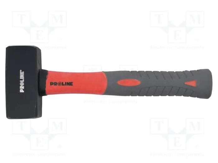 PROLINE Martillo de albañilería de 2kg con mango de fibra de vidrio PROLINE Martillo de albañilería de 2kg con mango de fibra de vidrio