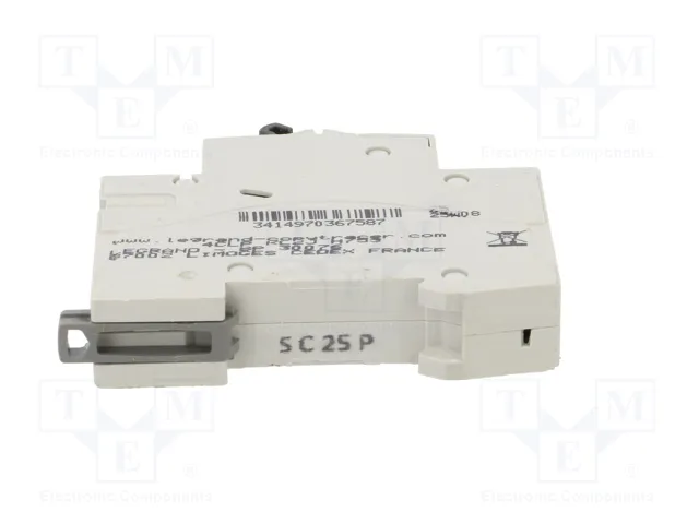 LEGRAND RX3 Interruptor magnetotérmico 1P 25A Característica C