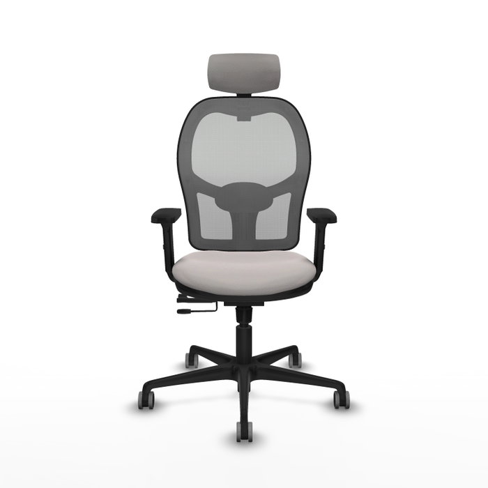 PIQUERAS Y CRESPO Silla de oficina Jorquera Sincro/Traslack Blanco/Gris PIQUERAS Y CRESPO Silla de oficina Jorquera Sincro/Traslack Blanco/Gris