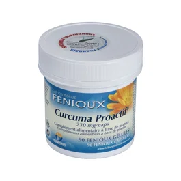 FENIOUX Curcuma Proactif 90 Cápsulas para el tracto digestivo