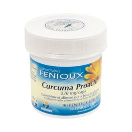 FENIOUX Curcuma Proactif 90 Cápsulas para el tracto digestivo