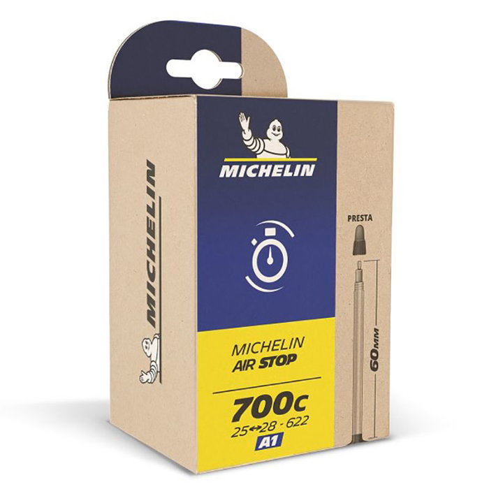 Michelin Cámara E3 AirStop 550-24x1.30-1.80 Válvula Standard 48 mm Michelin Cámara E3 AirStop 550-24x1.30-1.80 Válvula Standard 48 mm