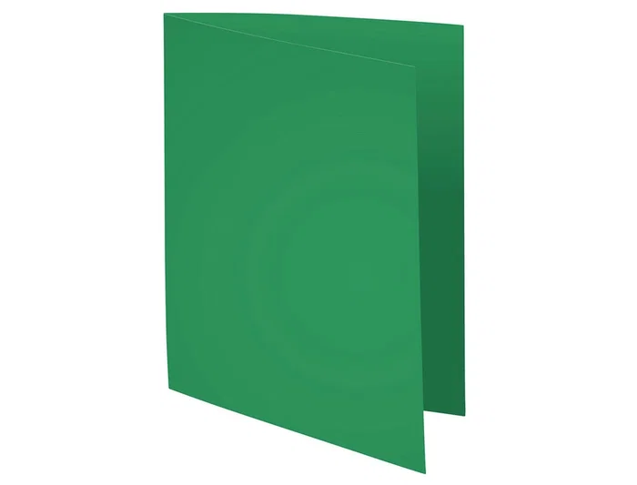 Exacompta Subcarpeta de papel A4, Verde oscuro 80 g/m², Certificado PEFC, para documentos, 210x297 mm Exacompta Subcarpeta de papel A4, Verde oscuro 80 g/m², Certificado PEFC, para documentos, 210x297 mm