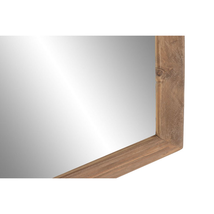DKD Home Decor Espejo Natural Madera Reciclada Cristal 100 x 60 x 4 cm DKD Home Decor Espejo Natural Madera Reciclada Cristal 100 x 60 x 4 cm