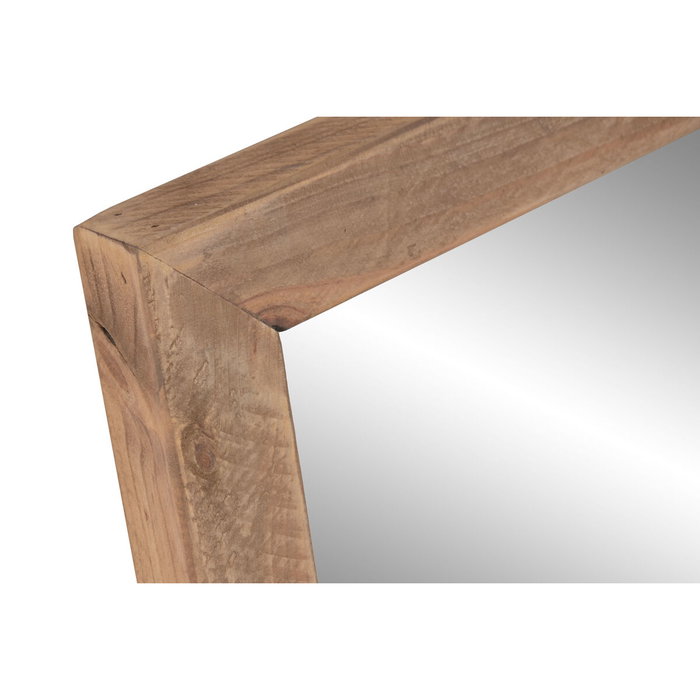 DKD Home Decor Espejo Natural Madera Reciclada Cristal 100 x 60 x 4 cm DKD Home Decor Espejo Natural Madera Reciclada Cristal 100 x 60 x 4 cm