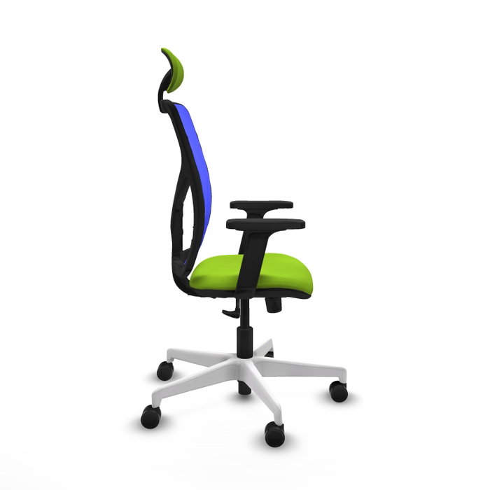 PIQUERAS Y CRESPO Silla de oficina Motilla Pistacho y Azul PIQUERAS Y CRESPO Silla de oficina Motilla Pistacho y Azul