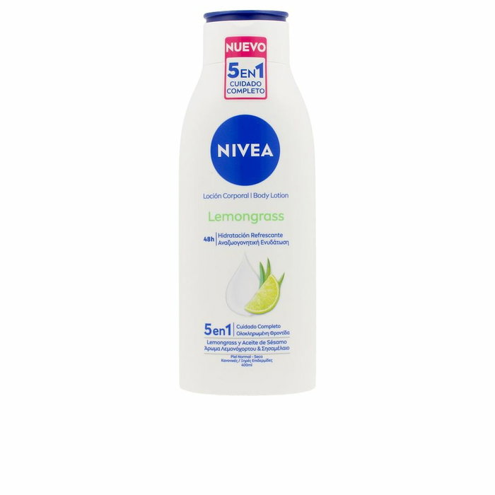 Nivea LEMONGRASS loción corporal 5 en 1 400 ml
