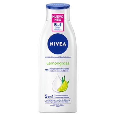 Nivea LEMONGRASS loción corporal 5 en 1 400 ml