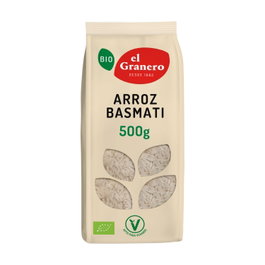 El Granero Integral Arroz Basmati Blanco Bio 500g