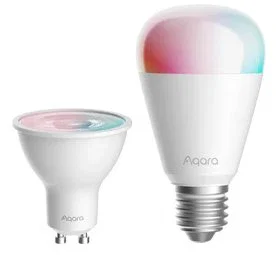 Aqara Bombilla LED Inteligente T2 E27 10,5W Zigbee/Thread/Bluetooth - Regulable, 1100 lm, HomeKit Adaptive Lighting, Compatible con Alexa, Google Home, Apple HomeKit, Matter